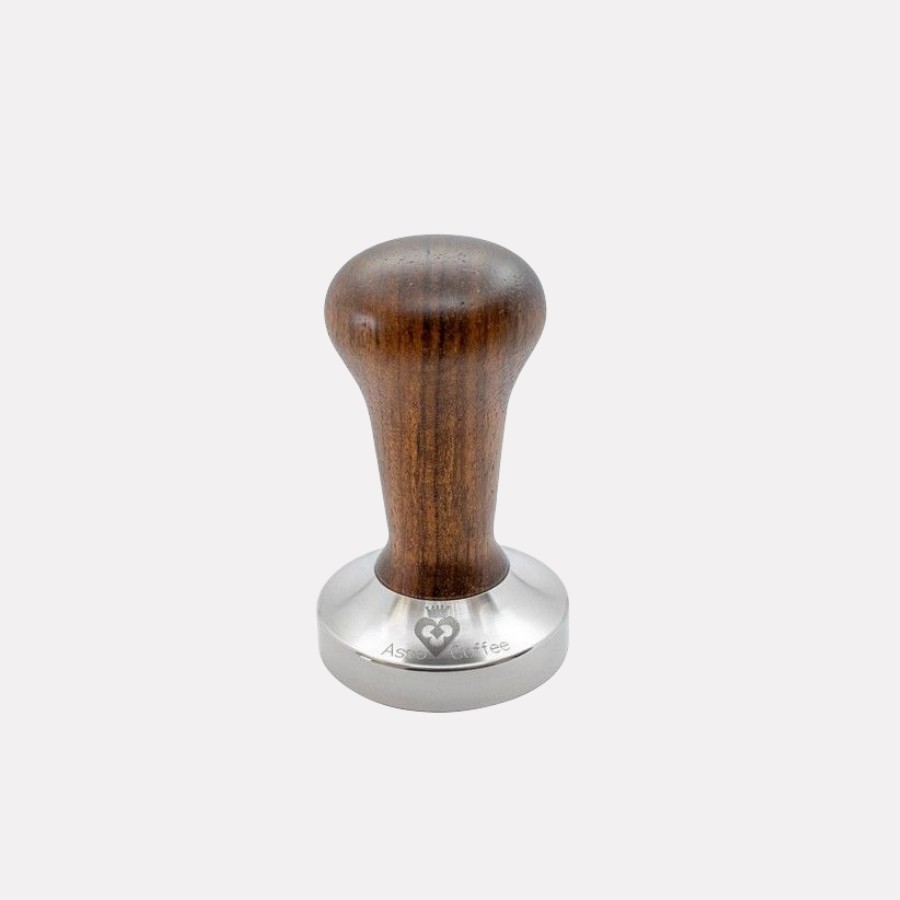 Ergo Wood Tamper – Walnut /​مكبس الاسبريسو إيرجو وود – وولنت وود