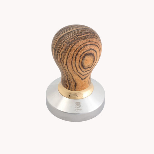 Espresso Parts Design 5 Espresso Tamper 58mm Flat - Bocote Wood