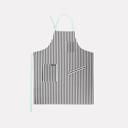 Lucio Verso Striped Classic Apron / ​مئزر كلاسيكي مخطط من لوتشو ڤيرسو