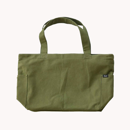 Rivers Zipper Top Tote Bag