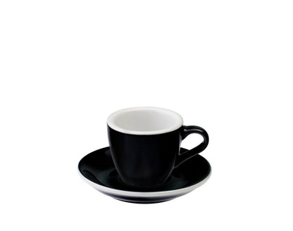 LOVERAMICS Egg Espresso Cup & Saucer 80ml