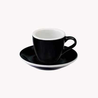 LOVERAMICS Egg Espresso Cup & Saucer 80ml