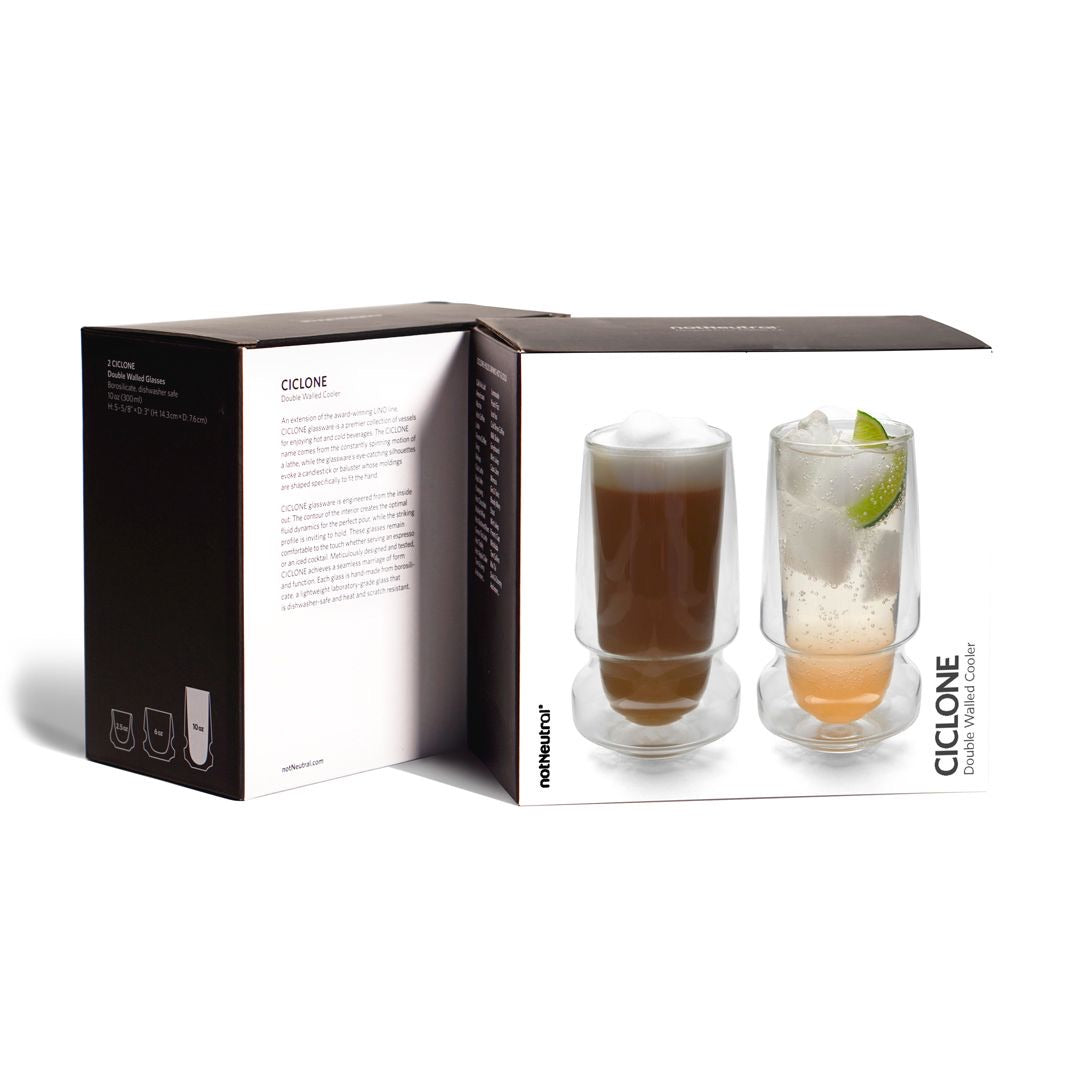 notNeutral Ciclone Cooler Cups 296ml - Set of 2