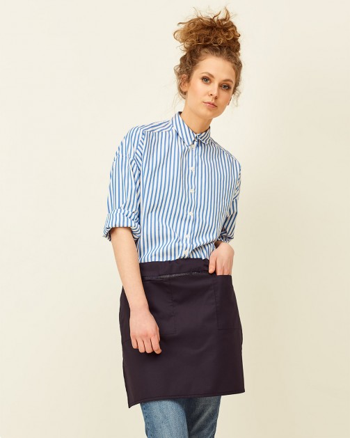 Lucio Verso Midnight Blue Mini Bistro Apron