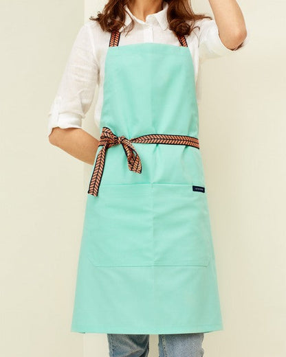 Lucio Verso Mint Classic Apron / مئزر كلاسيكي أخضر نعناعي من لوتشو ڤيرسو