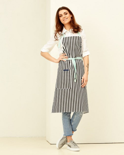 Lucio Verso Striped Classic Apron