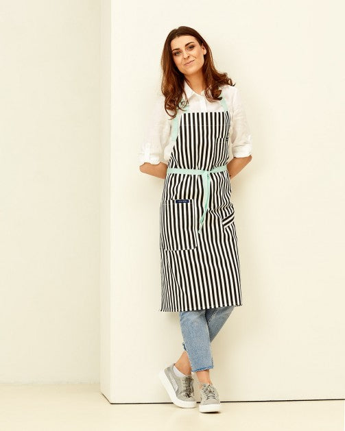 Lucio Verso Striped Classic Apron